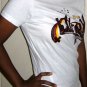 AKIHABARA JAPAN Gamer Cap Sleeve T-shirt Misses S Small White