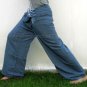 Thai FREESIZE Fisherman Yoga Pants New RED Cotton Drill