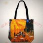 CAFE TERRACE at NIGHT Van Gogh Art Print Shirt Singlet TANK TOP Misses L Large