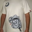 BUSHIDO BATTLE New RONIN Japan T-Shirt S Cream BNWT!