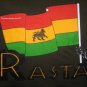 RASTA Lion of Judah FLAG New REGGAE T-shirt L Dk Green