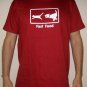 FAST FOOD Glow In The Dark New Dog and Cat T-Shirt M Red