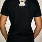 CISSE DIVER Cute New Cap Sleeve T-shirt S Black BNWT!