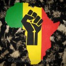 AFRICA POWER New TIE DYE Roots Rasta REGGAE T-Shirt M