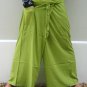 Thai XXL Plus Size Rayon Fisherman Yoga Pants OLIVE New