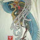 BRILLIANT PHOENIX New RONIN Japan T-Shirt L Cream BNWT!