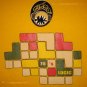 70's LOGIC CISSE Disco Party Rave Cap Sleeve T-shirt Misses S Small Yellow