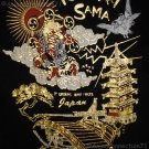 KAMINARI SAMA Vintage Ronin Japan T shirt L Black BNWT!