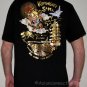 KAMINARI SAMA Vintage Ronin Japan T shirt L Black BNWT!