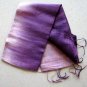 Thai Silk Fabric Scarf Shawl PURPLE and PINK Colors Thailand Textile