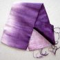 Thai Silk Fabric Scarf Shawl PURPLE and PINK Colors Thailand Textile