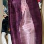 Thai Silk Fabric Scarf Shawl PURPLE and PINK Colors Thailand Textile