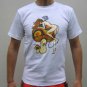PSYCHEDELIC MUSHROOM NYMPH New REGGAE One Love T-shirt M Green