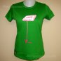 I'm Playing Cassette DJ Swing CISSE T-shirt S Green NWT