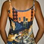 SHARAKU Japan Ukiyoe Art Print Shirt Singlet TANK TOP Misses L Large