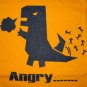 ANGRY Monster CISSE T-shirt Asian XL Charcoal Gray