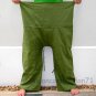 Thai Fisherman Yoga Pants 280 gram OLIVE GREEN Cotton FREESIZE