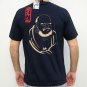 ZEN DARUMA Japan RONIN T-Shirt S Small Dark Blue