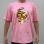 PSYCHEDELIC MUSHROOM NYMPH New One Love REGGAE T-shirt XL Pink