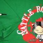 BATTLE ROYALE Cap Sleeve CISSE Disco Party Rave T-shirt Misses S Small Green