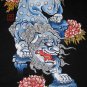 SHISA LION Okinawa Japan RONIN Yakuza T-shirt L Black BNWT