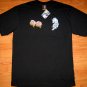 SHISA LION Okinawa Japan Tokyo Yakuza RONIN T-shirt M Medium Black