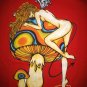 PSYCHEDELIC MUSHROOM NYMPH New T-shirt by REGGAE S RED