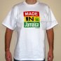 MADE IN JAMAICA Marijuana Roots Reggae T-shirt L White