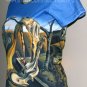 DADDY LONGLEGS Salvador Dali HOPE Fine Art Print Short Sleeve T Shirt Misses Size XL