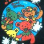 Rasta Bears GOOD VIBRATIONS New REGGAE T-shirt M Black
