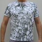 RAIJIN Japanese THUNDER GOD Charcoal Irezumi Tattoo T-Shirt Short Sleeve Size L