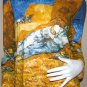 LA SIESTE Van Gogh Art Print LONG SLEEVE T-Shirt Misses M Medium