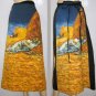 LA SIESTE Van Gogh Art Print LONG SLEEVE T-Shirt Misses M Medium