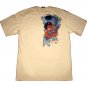 RED ONI and KOI Ronin Japan Tokyo Yakuza Ganster T-Shirt XXL 2XL Large Black