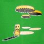 Bottlecap UFO Nightmare Cisse Shirt Singlet TANK TOP Slim Asian L Green