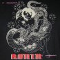DRAGON Wrestler New RONIN Japan T-Shirt XXL Black BNWT!