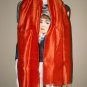 Thai Hand Craft Silk Fabric Scarf Shawl BRIGHT RED Large