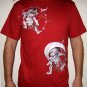 Raijin Fujin Japanese Wind Thunder Gods RONIN Tokyo Yakuza T-shirt M Red