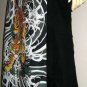 Japanese Tiger Irezumi Freesize Cotton Wrap Skirt S-XL Japan Tattoo Art Print