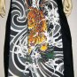 Japanese Tiger Irezumi Freesize Cotton Wrap Skirt S-XL Japan Tattoo Art Print