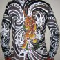 Japanese Tiger Irezumi Freesize Cotton Wrap Skirt S-XL Japan Tattoo Art Print