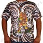TIGER IREZUMI Sexy Japanese Biker Art Tattoo Shirt Singlet TANK TOP Misses XL