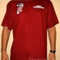 RED ONI and KOI Limited Edition RONIN Japan Yakuza T-Shirt L Large RED