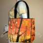 Van Gogh PLUM TREES Hand Print Fine Art Bag Purse Messenger Tote S Small