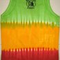 JAH RASTAFARI JAMAICA New Tie Dye REGGAE Tank Top S