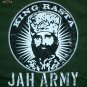 KING RASTA Haile Selassie JAH ARMY Reggae T-shirt L Grn