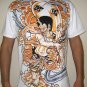 FUJIN Japanese God of Wind New Irezumi Tattoo T Shirt M