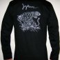 JAPAN TIGER DRAGON Long Sleeve EMBROIDERED T-Shirt XL