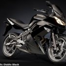 Kawasaki Ninja 650R ER6n ER6f Front Fender Diablo Black 35004-0110-15Q OEM 2009 2010 2011