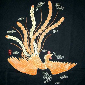 CLASSIC PHOENIX RONIN Japan Yakuza T-Shirt M Medium Black